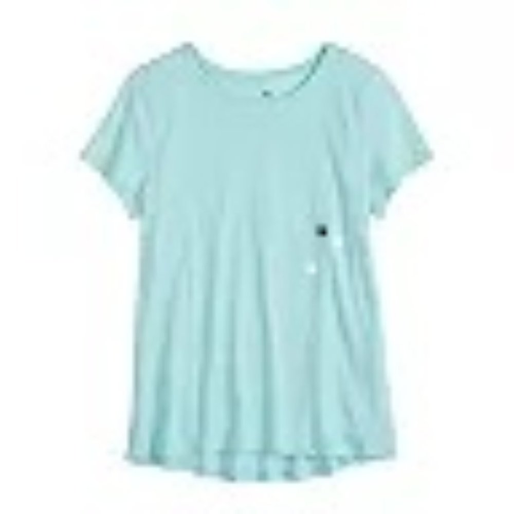 NWT Girls SO Aqua  Favorite Tee Size L (10/12)